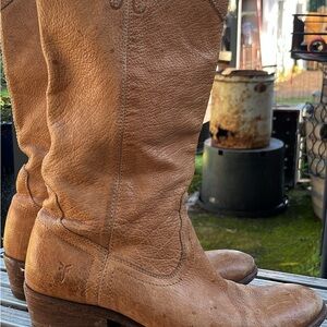 Frye “Carson” Leather Boots